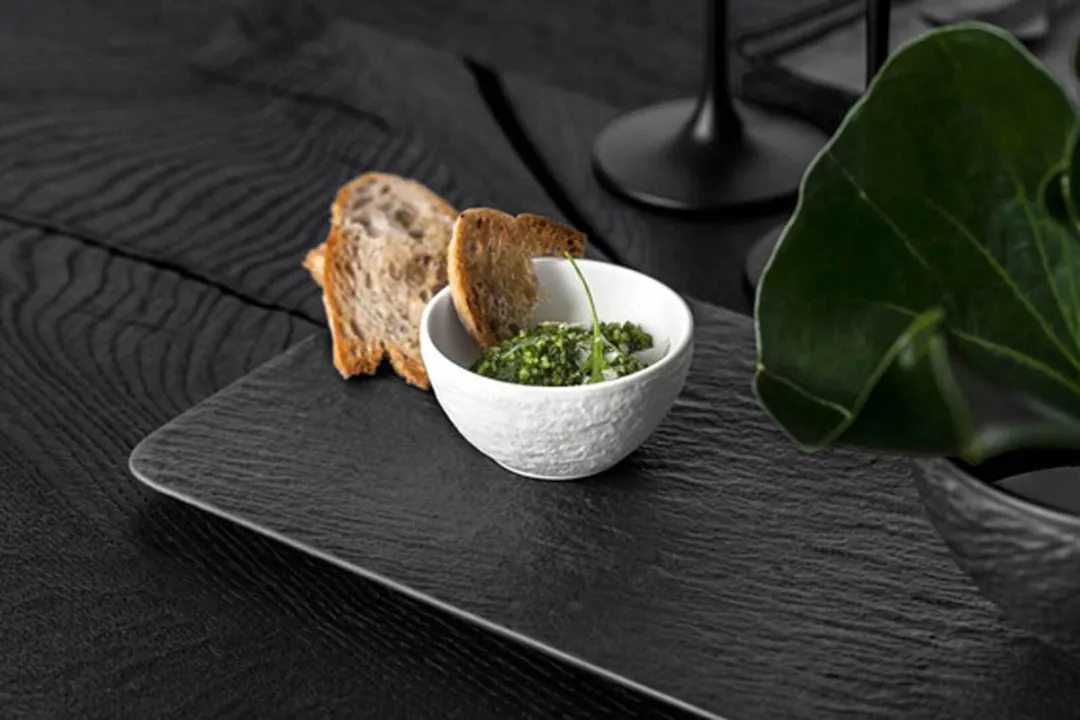 Villeroy & Boch Manufacture Rock Dipschälchen Ø7,7cm - 6 Stuks