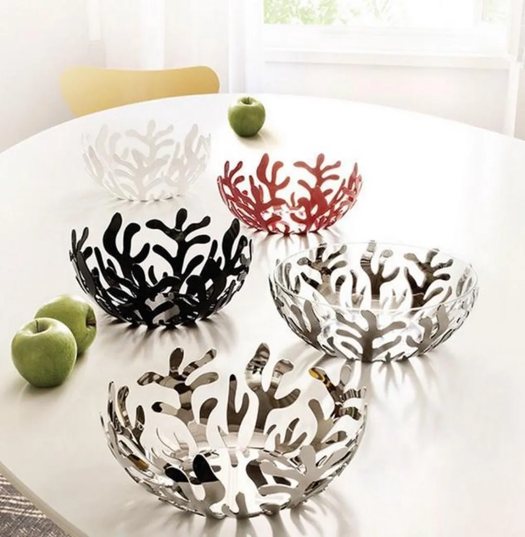 Alessi Mediterraneo Fruitschaal - Zilver - ø29cm