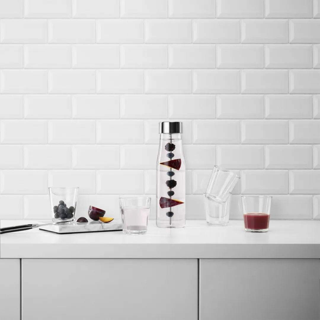 Eva Solo Glas 250ml Set van 12 - Transparant