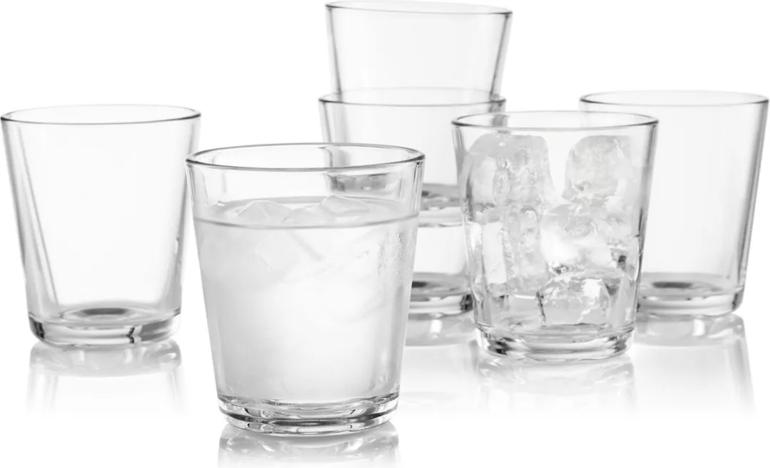 Eva Solo Glas 250ml Set van 12 - Transparant