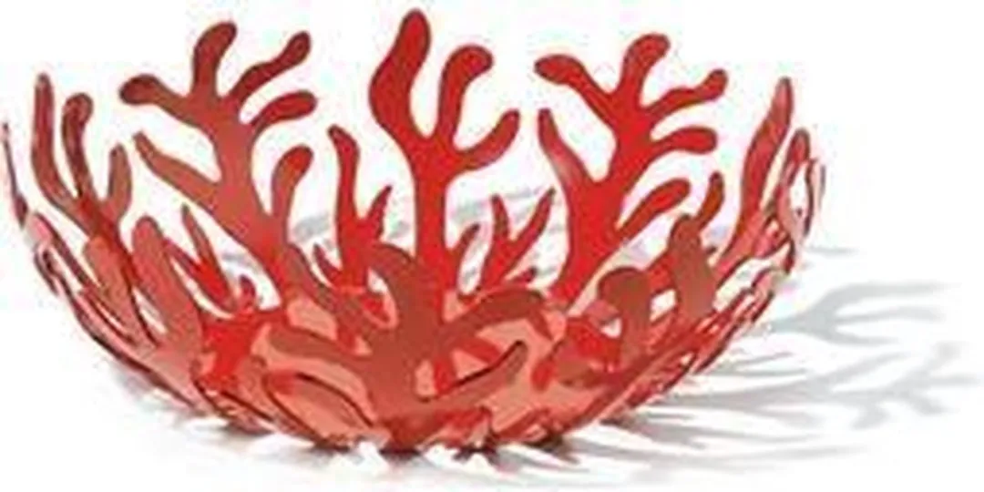 Alessi Mediterraneo Schaal ESI01-29 - ø29cm - Rood
