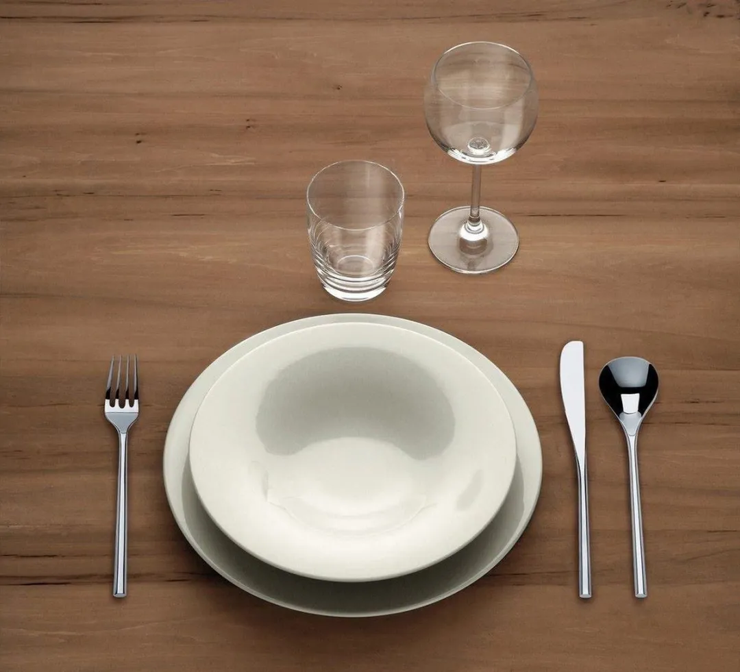 Alessi Espresso Schotel Ku TI05-77 - ø12cm - Wit