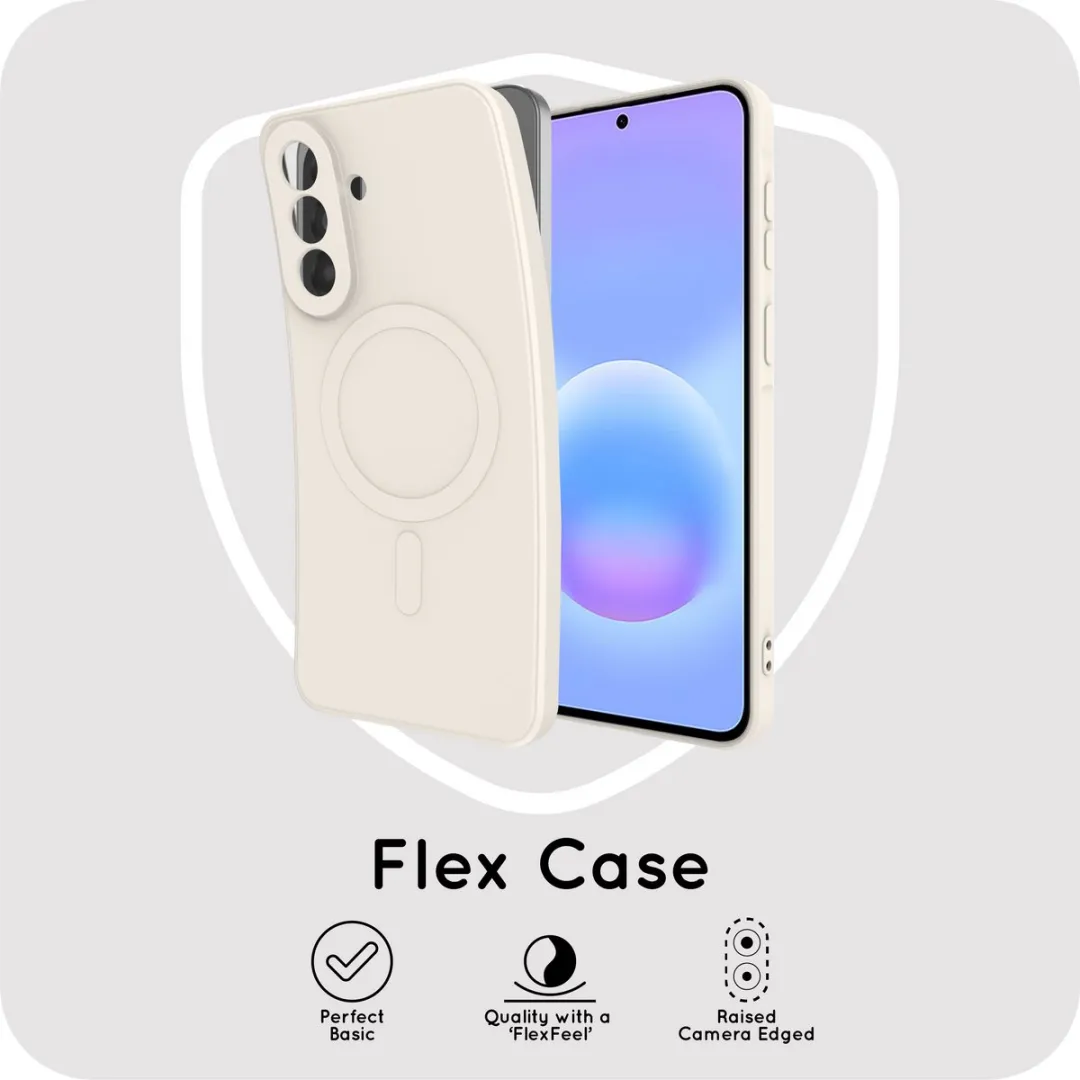 Just in Case Hoesje Samsung Galaxy A57 MSA2871KC10M - MagSafe - Wit