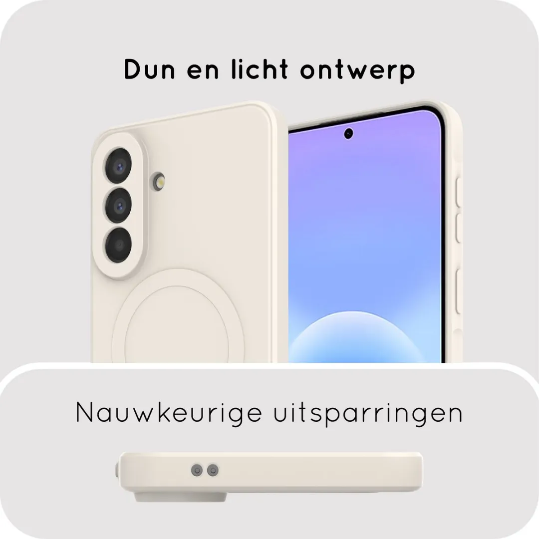 Just in Case Hoesje Samsung Galaxy A57 MSA2871KC10M - MagSafe - Wit