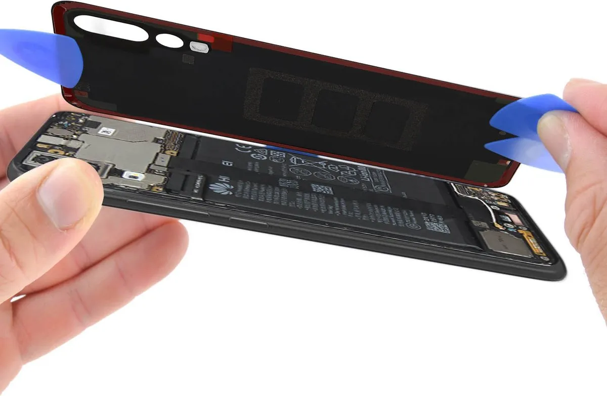Huawei P20 Pro Achterkant - Batterijdeksel Zwart