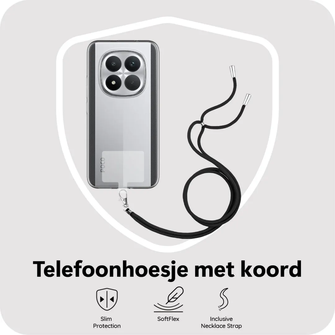 Just in Case Hoesje MXM2875KL0L - Xiaomi Poco M8 Pro 5G - Transparant - afbeelding 6 van 6