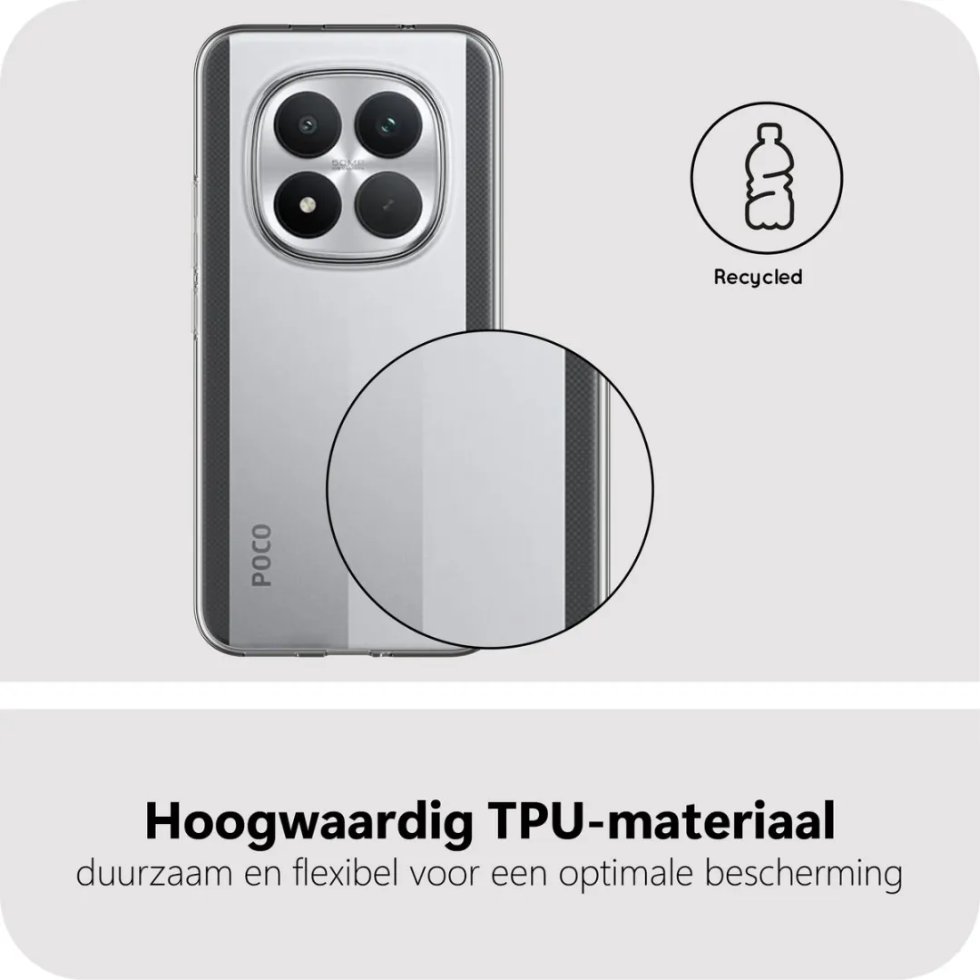 Just in Case Hoesje MXM2875KL0L - Xiaomi Poco M8 Pro 5G - Transparant