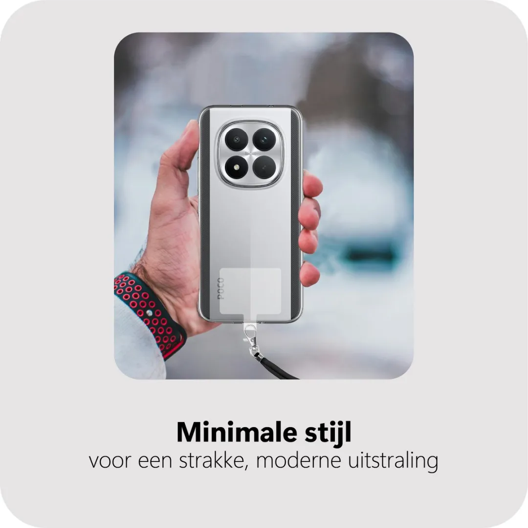 Just in Case Hoesje MXM2875KL0L - Xiaomi Poco M8 Pro 5G - Transparant