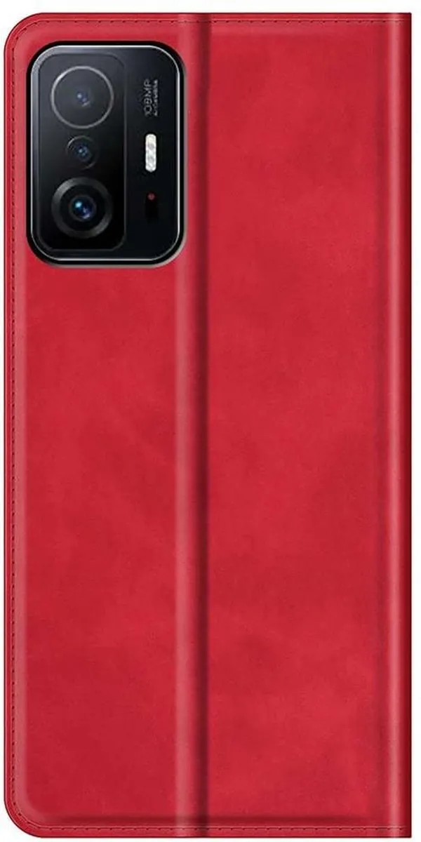 Just in Case Hoesje Xiaomi 11T/11T Pro 4001743 - Rood - 4 Pasjes