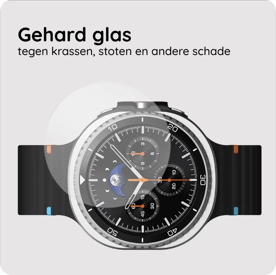 Just in Case Screenprotector Samsung Galaxy Watch 8 Classic 46mm - 2 Stuks