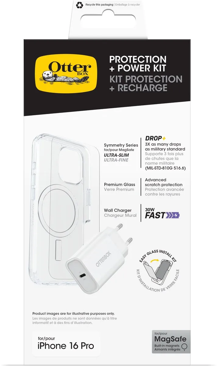 OtterBox 78-81432 Hoes iPhone 16 Pro - Transparant