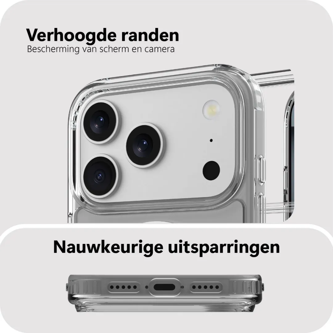Just in Case iPhone 17 Pro Max MAP2763AE0M Hoesje - Transparant