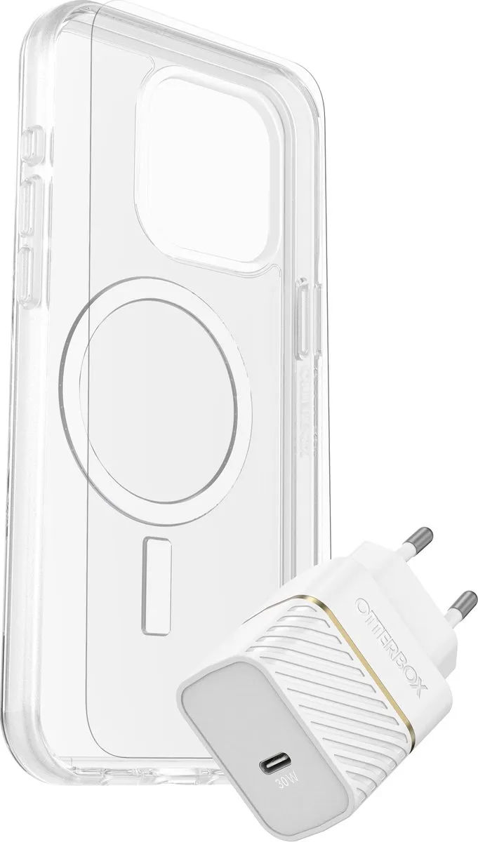 OtterBox Symmetry MagSafe Case iPhone 15 Pro Max - Transparant - 78-81248