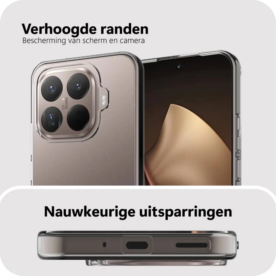 Just in Case Hoesje MXM2827KL0L Xiaomi 15T Pro - Transparant - afbeelding 6 van 6