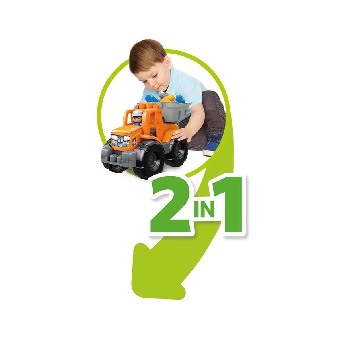 Mega Bloks Transform Dump Truck