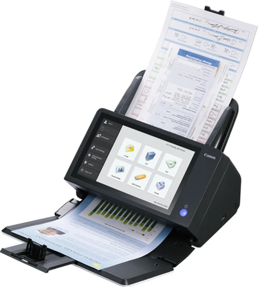 Canon imageFORMULA ScanFront 400 ADF-scanner 1255C003 - A4 - 600x600 DPI