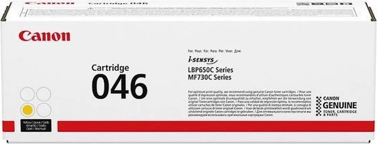 Canon 046 Geel Tonercartridge 50215722