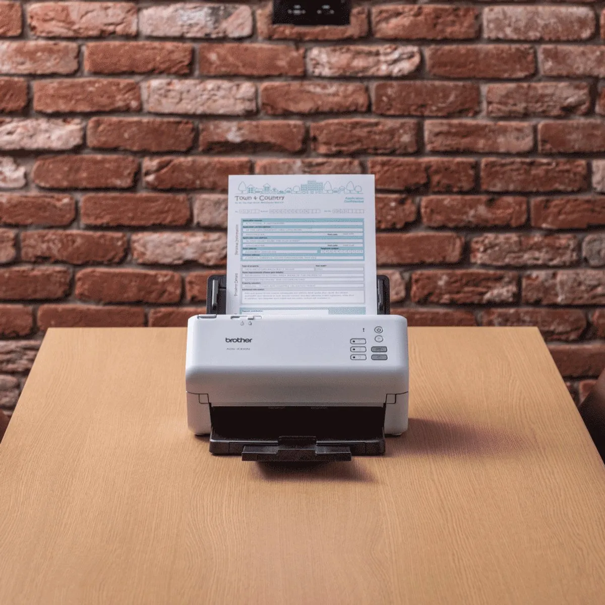 Brother ADS-4300N Scanner - A4 - 24/48 bit Kleur