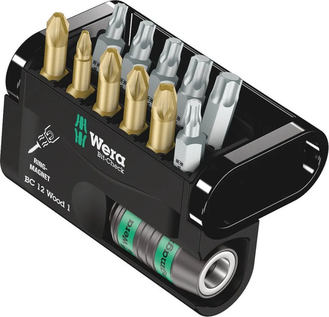 Wera Bit-Check 12 Wood 105057423001 Bitset