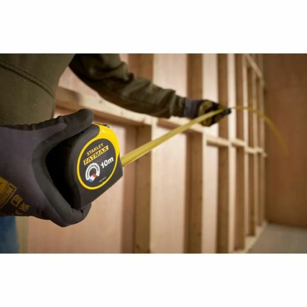 Stanley FatMax FMHT36142-0 Rolbandmaat 10m - 32mm - Geel/Zwart - afbeelding 4 van 6