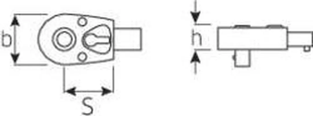 Stahlwille 725QR/10 Insteekratel 1/2" - 12.5 mm