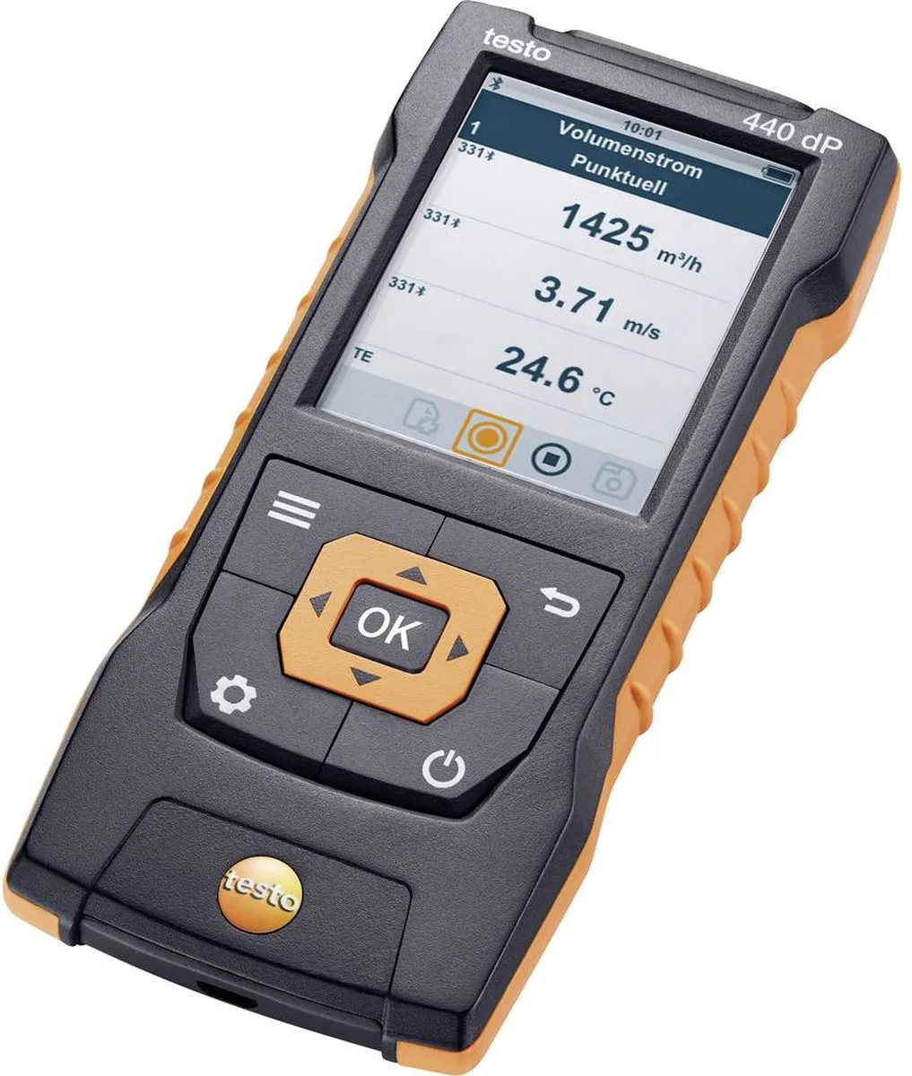 Testo 440 dP Gasdrukmeter - -150 tot +150 hPa