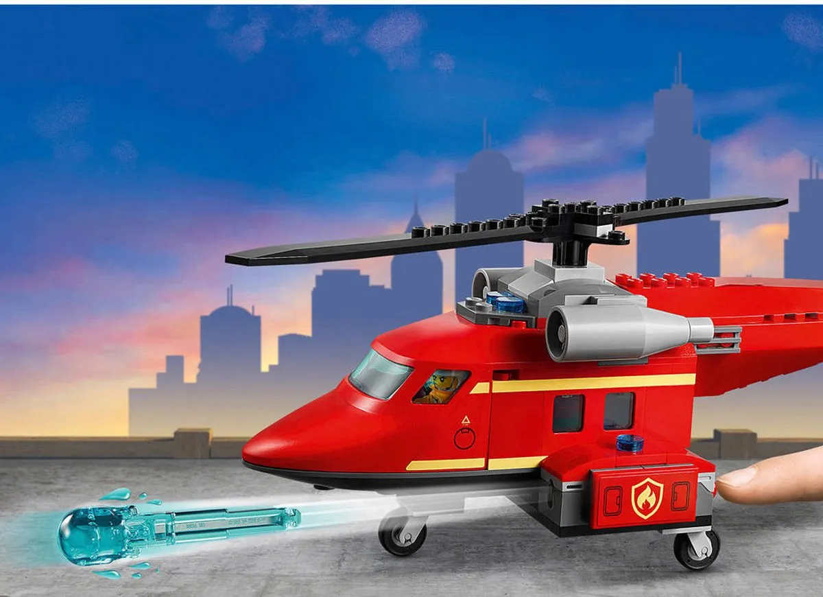 LEGO City Reddingshelikopter 60282 - 564 Stukken