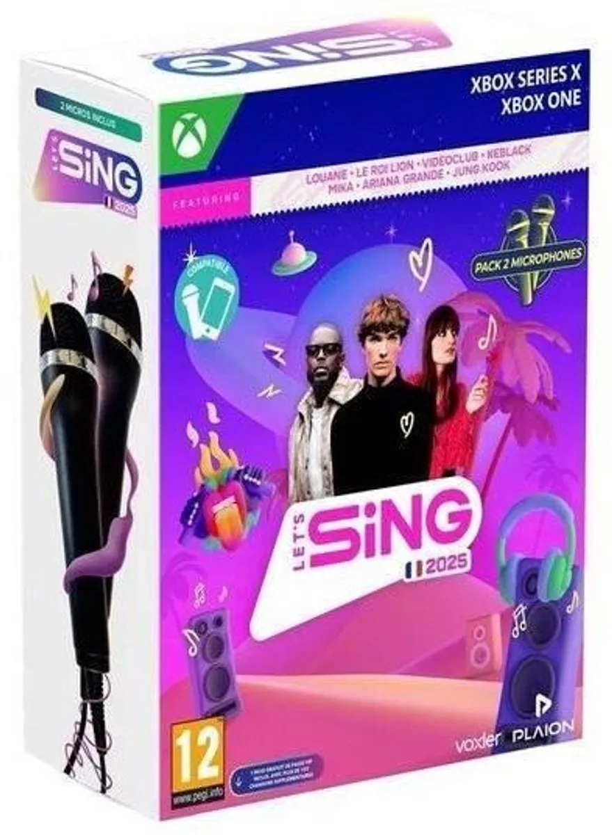 Plaion Let's Sing 2025 Xbox Series X - 4 Spelers - afbeelding 6 van 6