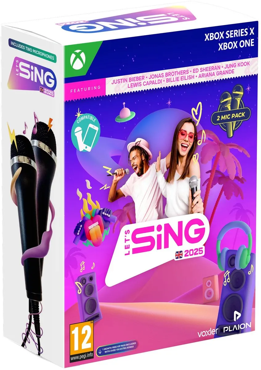 Plaion Let's Sing 2025 Xbox Series X