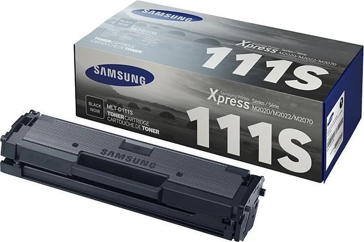 Samsung MLT-D111S Tonercartridge - 1000 Pagina's - Zwart