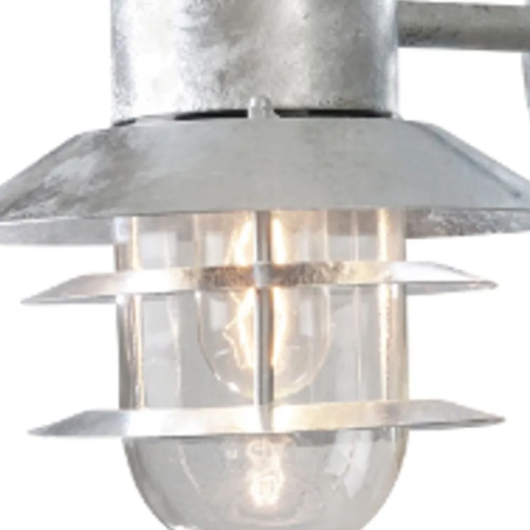 Konstsmide Modena Wandlamp Buiten - E27 - IP44 - Zinkgrijs - afbeelding 5 van 5