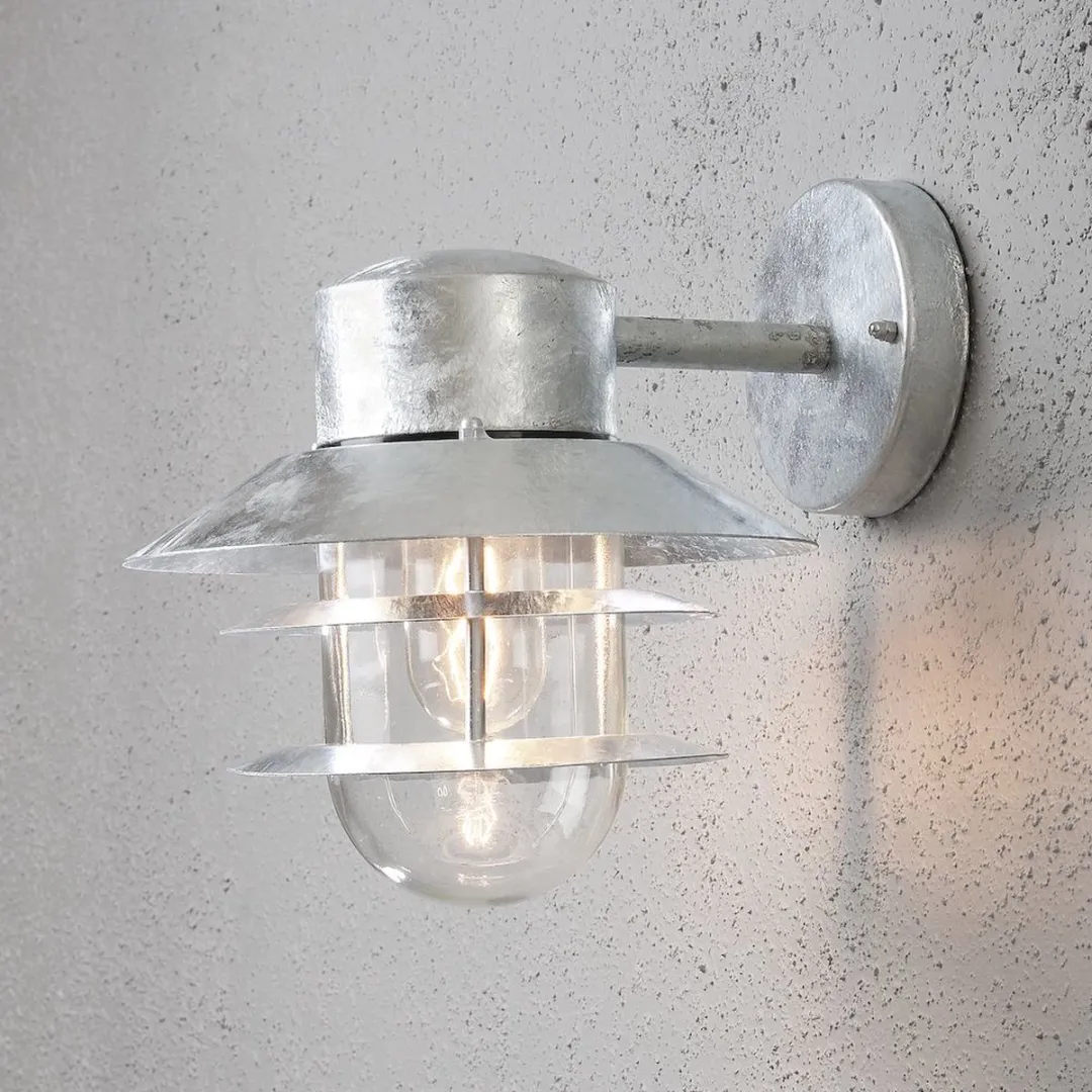 Konstsmide Modena Wandlamp Buiten - E27 - IP44 - Zinkgrijs - afbeelding 2 van 5