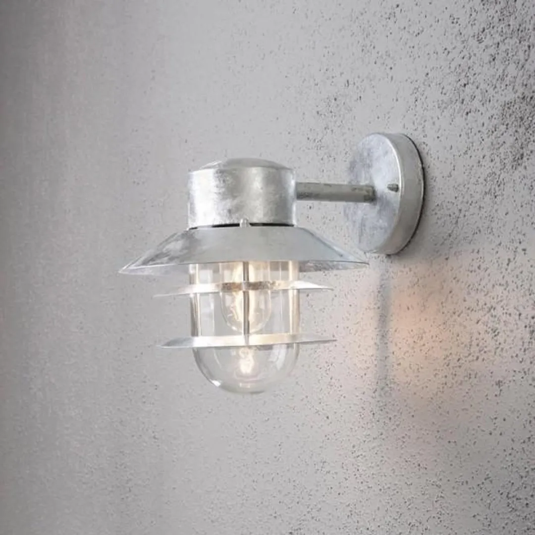 Konstsmide Modena Wandlamp Buiten - E27 - IP44 - Zinkgrijs - afbeelding 3 van 5