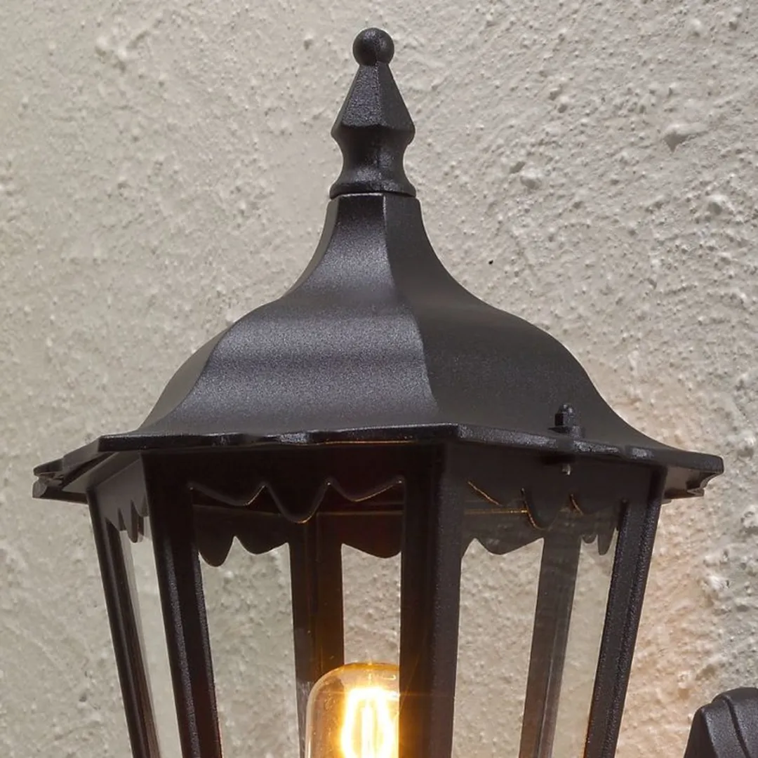 Konstsmide Firenze Wandlamp 48cm - Matzwart