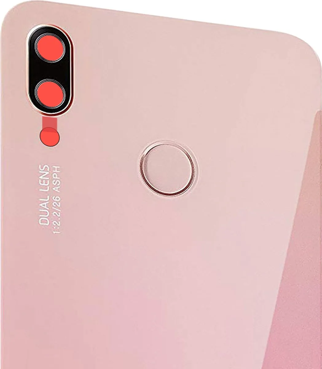 Huawei P20 Lite Batterijdeksel - Roze - 02351VQY