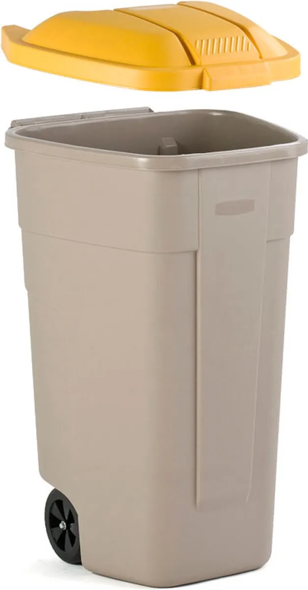 Rubbermaid Deksel Geel 100L - MPN 8713631021017