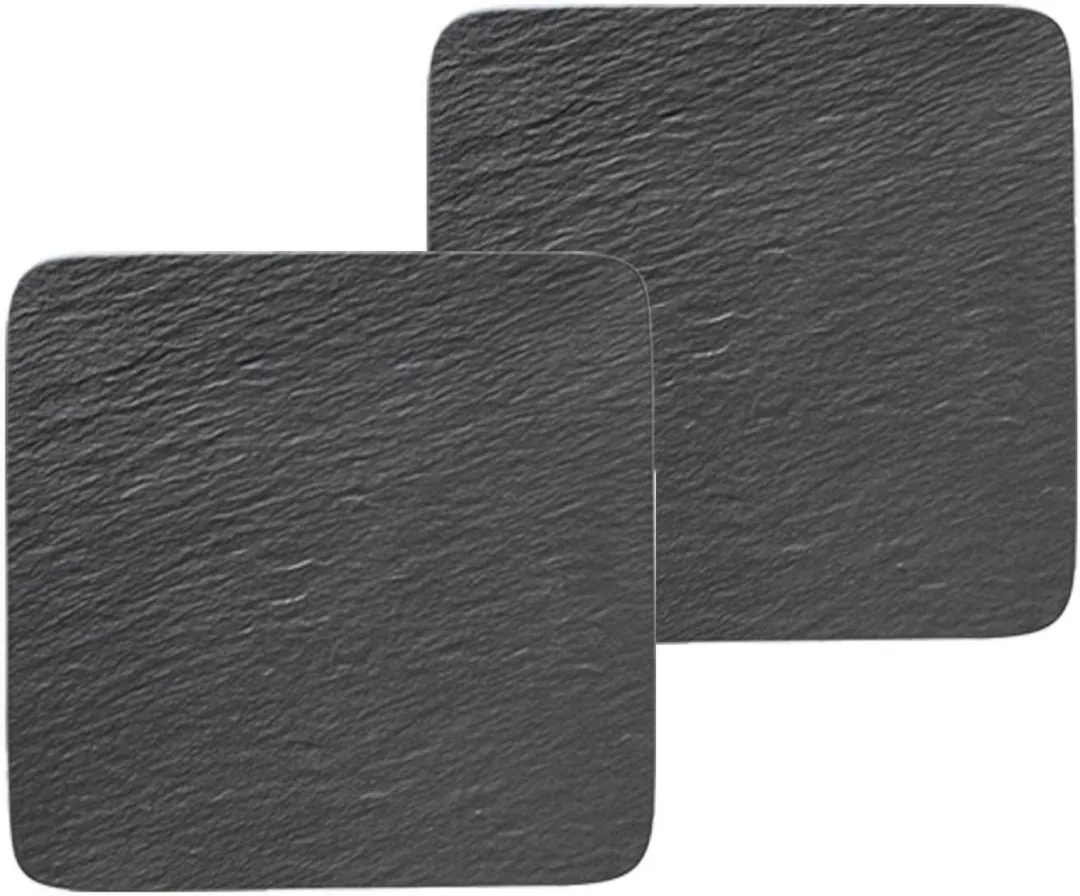 Villeroy & Boch Manufacture Rock Servierplaten 2 Stuks