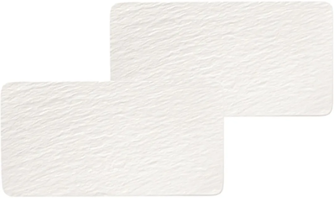 Villeroy & Boch Manufacture Rock Servierplaten 2 Stuks - Zwart