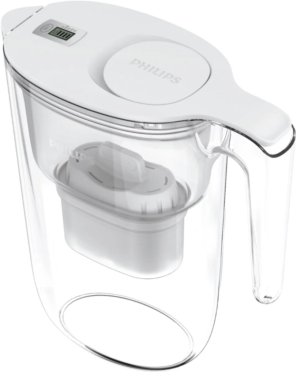Philips AWP2943WHT4 Waterfilterkan - 4 Filters Wit - afbeelding 6 van 6