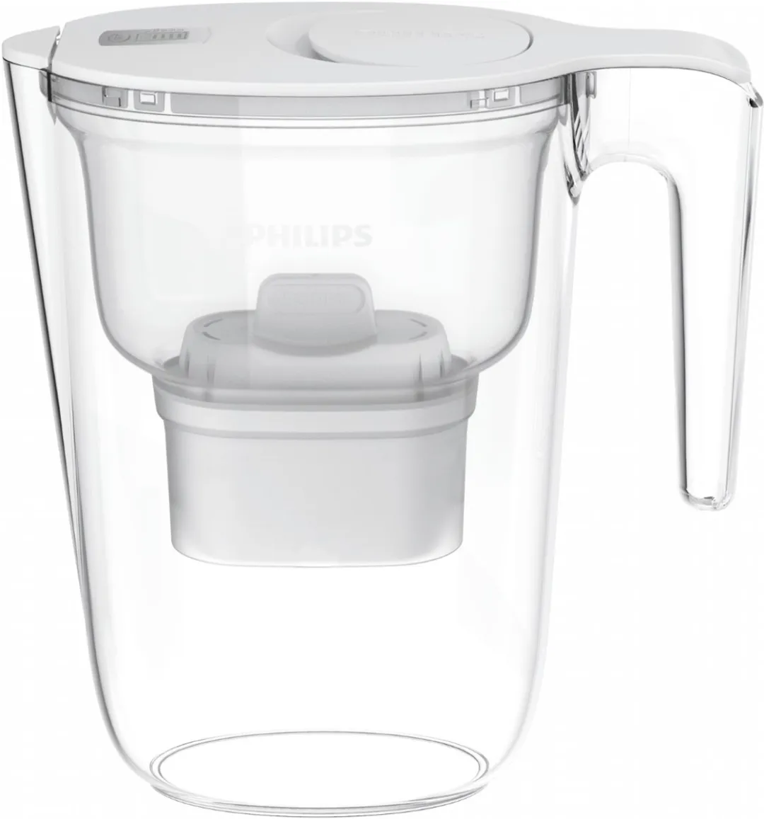 Philips AWP2943WHT4 Waterfilterkan - 4 Filters Wit - afbeelding 2 van 6