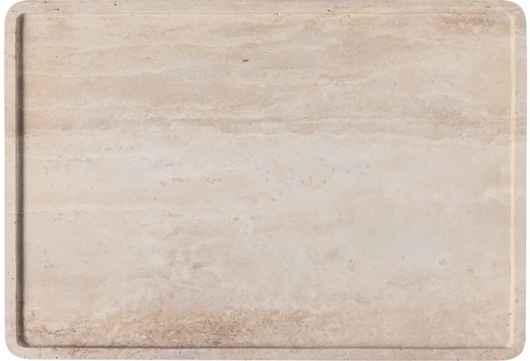Villeroy & Boch Manufacture Travertine Servierplaat 40,5x28,2cm - Beige
