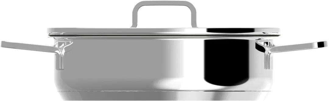 BergHOFF DiNA Sauteerpan Helix 26cm - Metaal - 28cm - afbeelding 2 van 2
