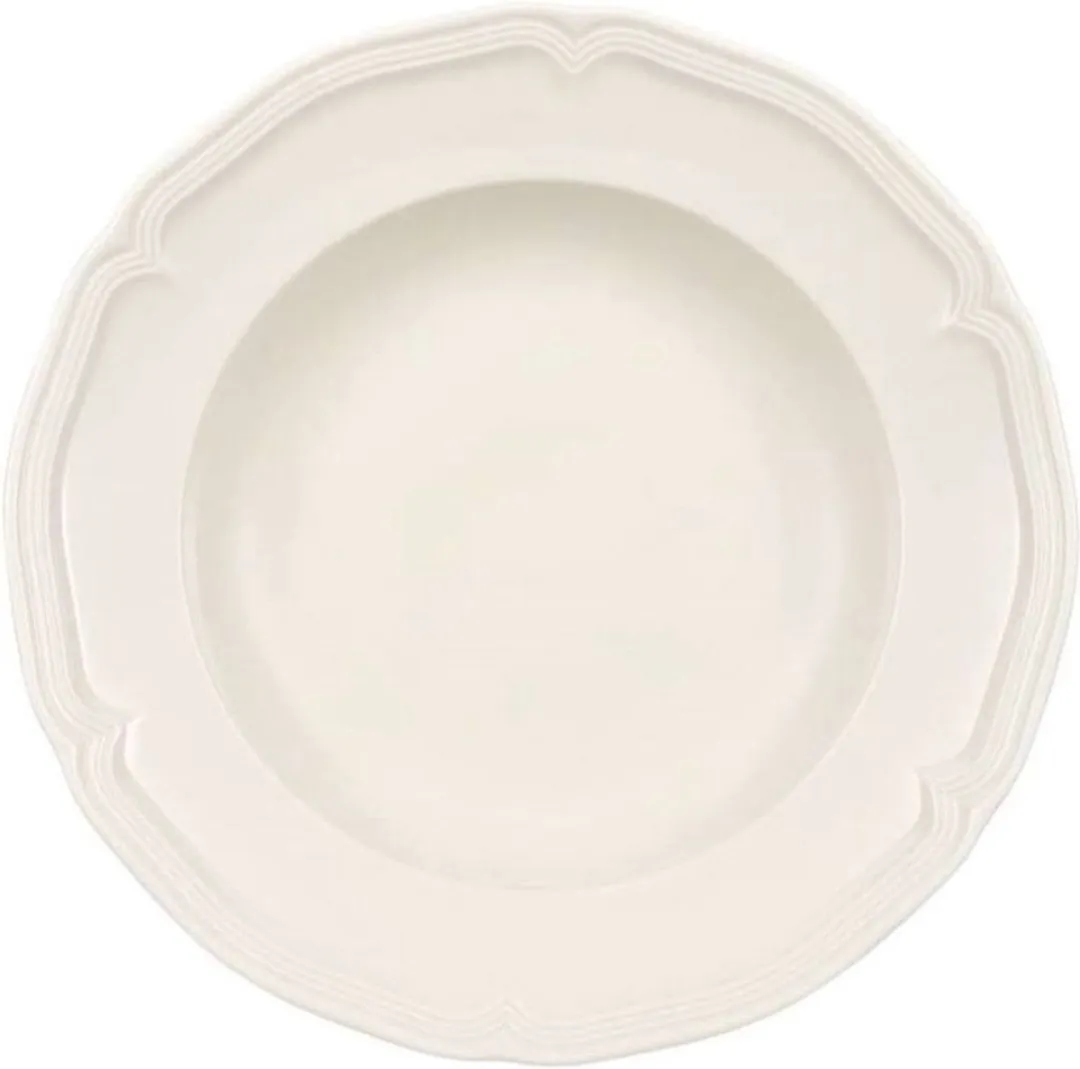 Villeroy & Boch Diep Bord Manoir 23cm - Wit - afbeelding 4 van 6