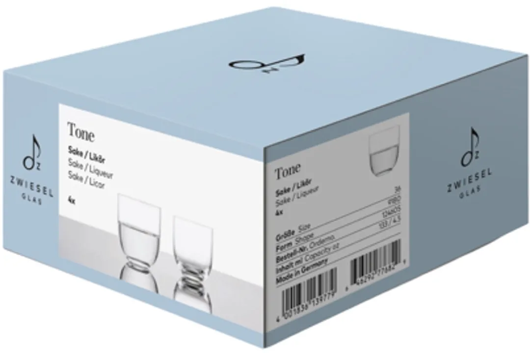 Zwiesel Glas Tone Saké/Likeurglas 124605 - 4 Stuks