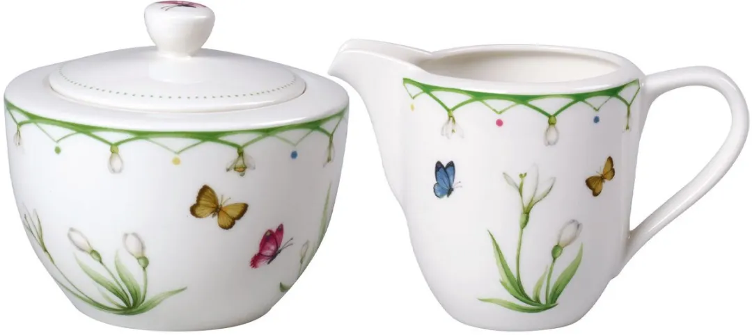 Villeroy & Boch Colourful Spring Melkkan & Suikerpot