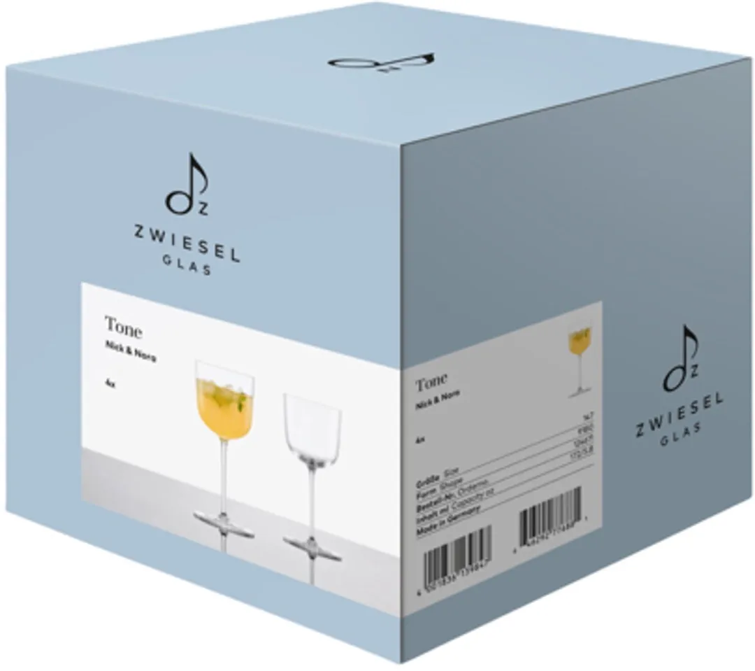 Zwiesel Glas Tone Cocktailglas Nick & Nora 147 - 0.17L - 4 Stuks