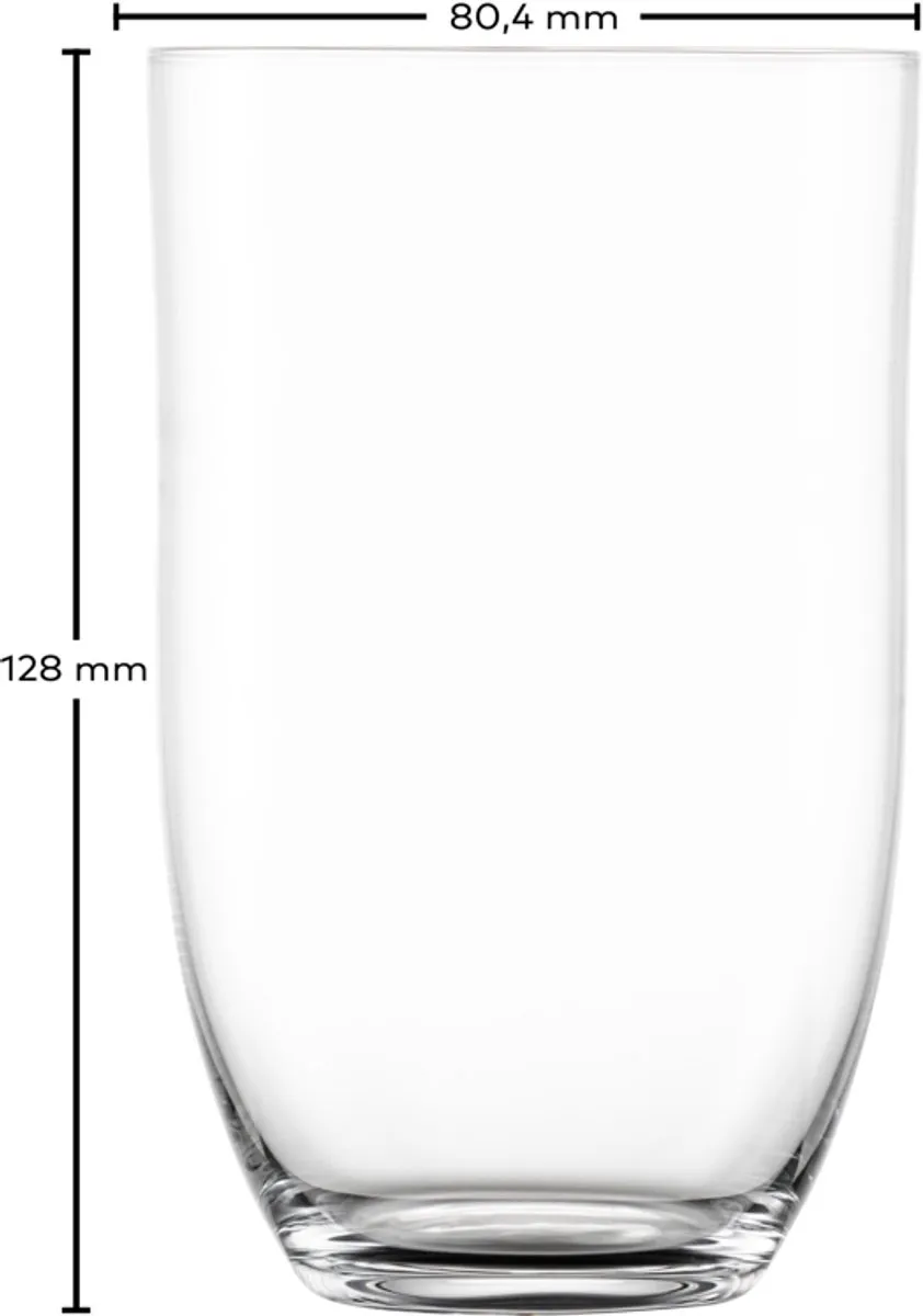 Zwiesel Glas Tone Longdrinkglas 79 - 0.51L - 4 Stuks