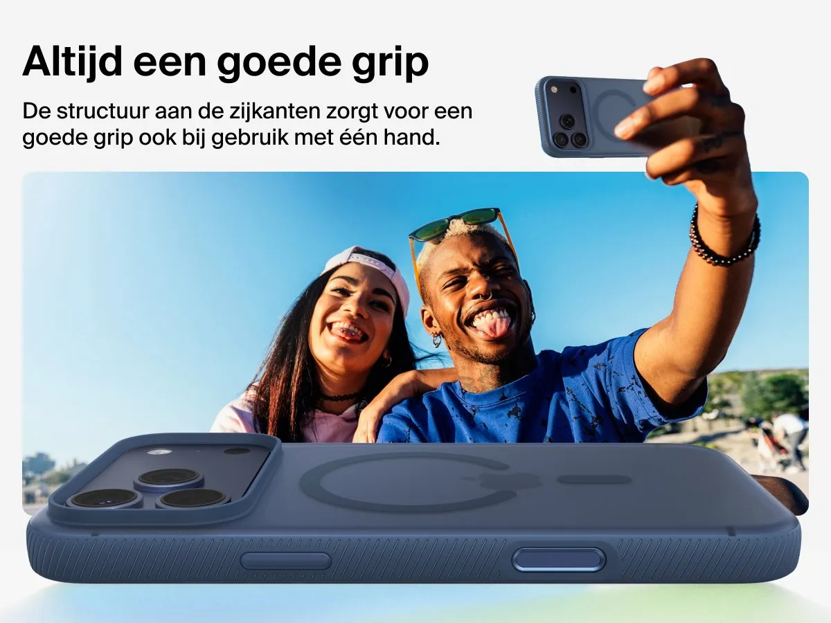 Belkin SheerForce Grip Hoesje iPhone 17 Pro Max - Marineblauw MSA036HQNY