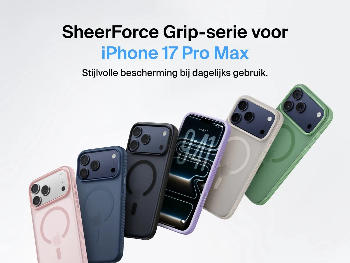 Belkin SheerForce Grip Hoesje iPhone 17 Pro Max - Marineblauw MSA036HQNY