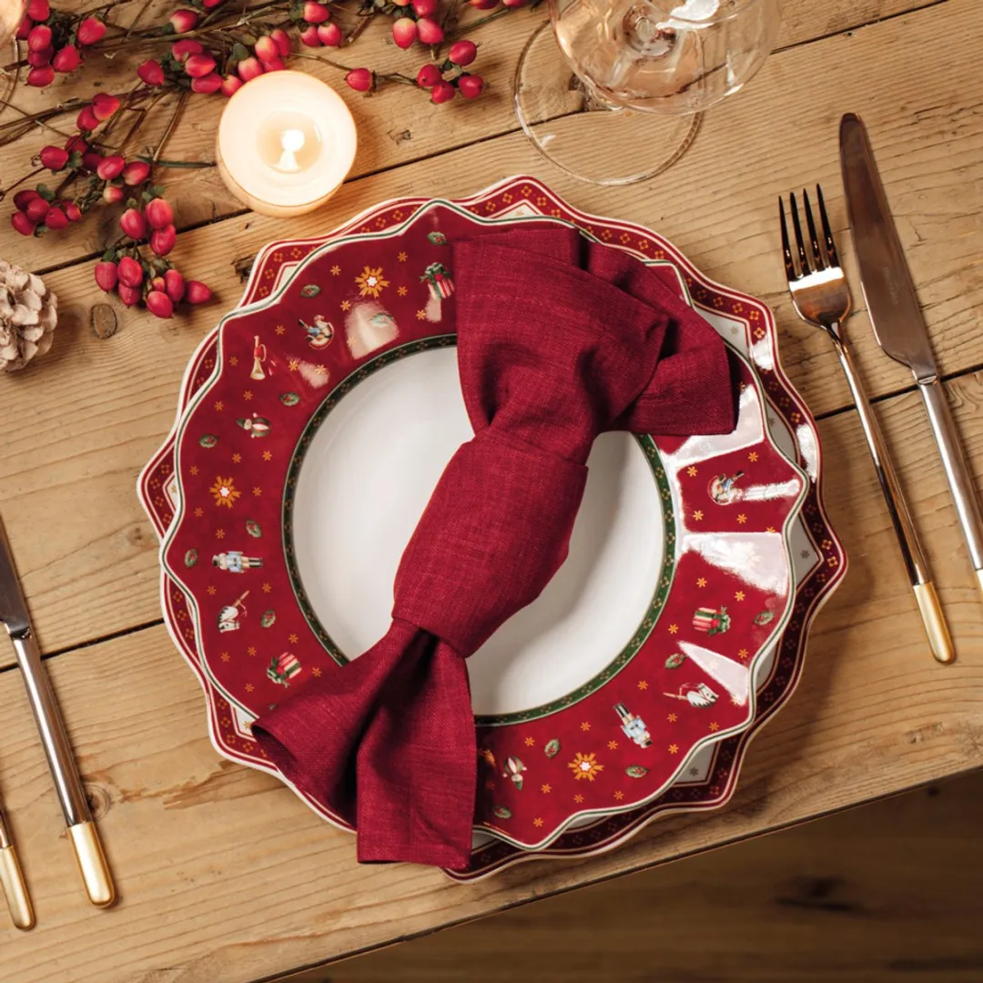 Villeroy & Boch Toy's Delight Tafelservice - 12-delig - Rood - afbeelding 6 van 6